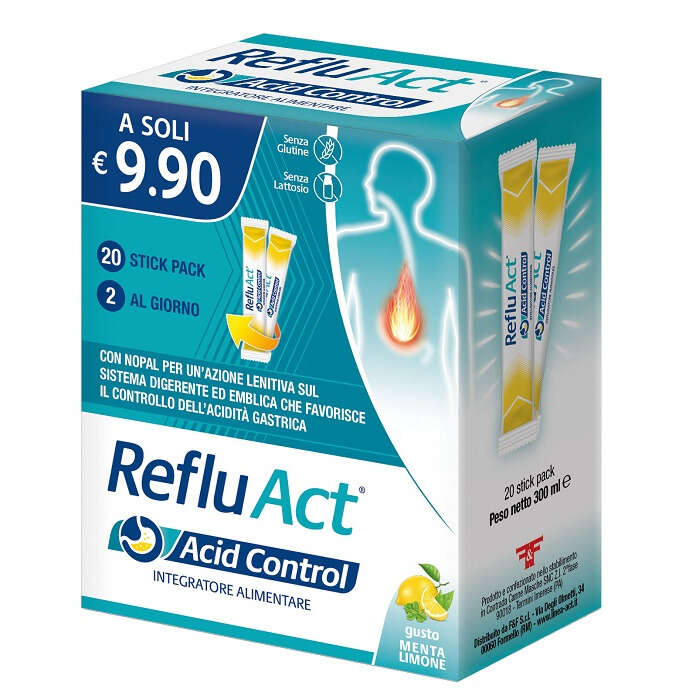 Acid control - Reflu act  20 stick