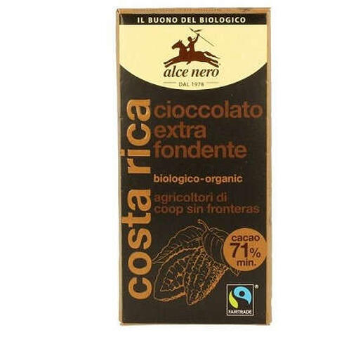 Alce nero fairtrade - Tav  ciocc extra fondente bio fairtrade 100 g