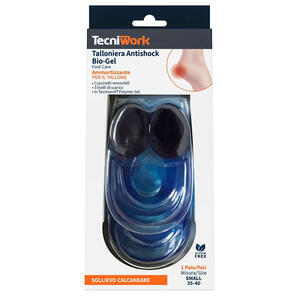Tecniwork - Biogel talloniera gel con foro small 1 pezzo