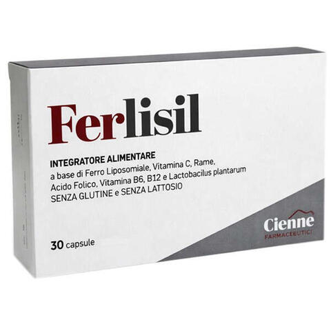 Ferlisil - 30 capsule da 750 mg senza glutine senza lattosio