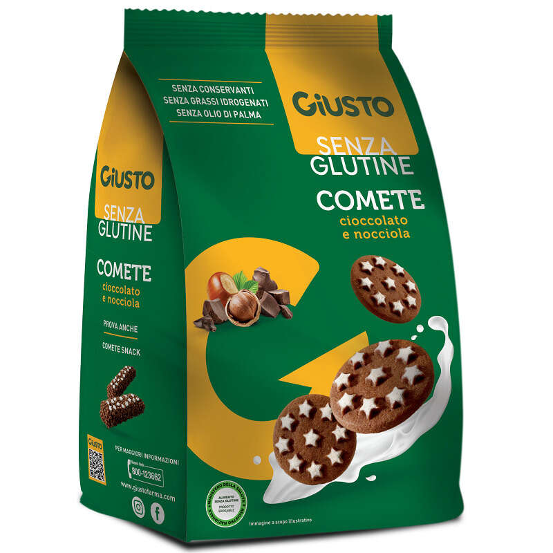 Giusto - Senza glutine comete biscotti 200 g