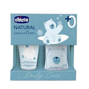 Chicco - Natural sensation set bagnoshampoo+crema corpo