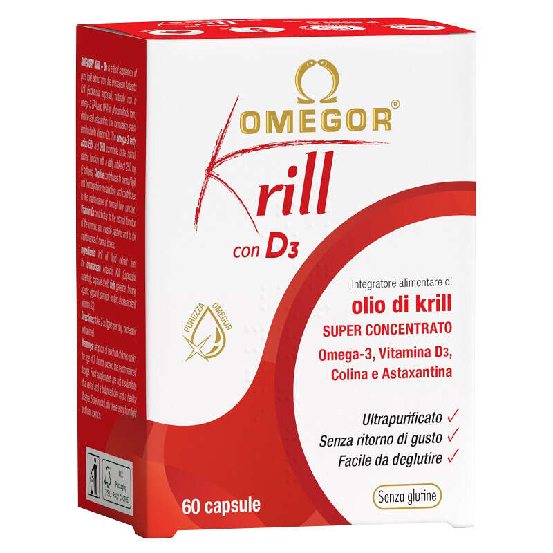 Omegor - Krill d3 60 capsule