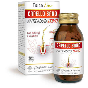 Giorgini - Capello sano anticaduta uomo 120 pastiglie 600 mg