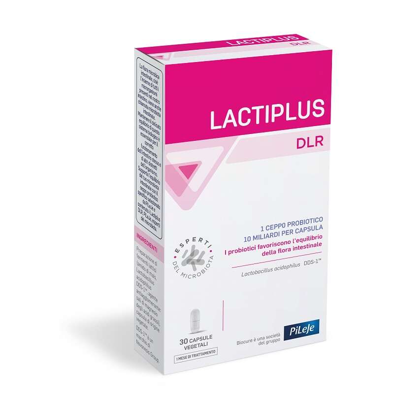 Biocure - Lactiplus dlr 30 capsule vegetali