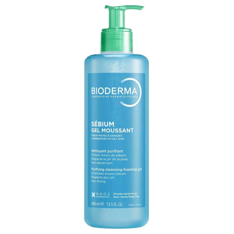 Bioderma - Sebium gel moussant 400 ml