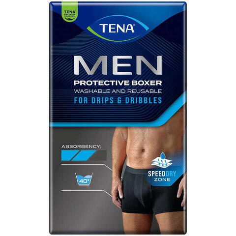 Tena - Men protective boxer assorbente lavabile extralarge 1 pezzo
