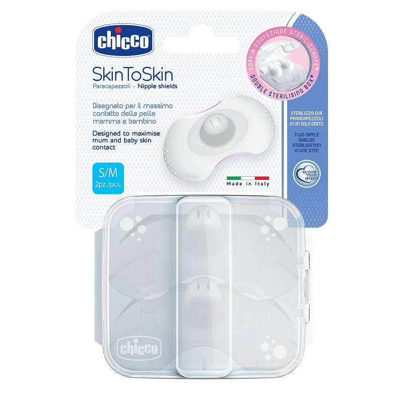 Chicco - Paracapezzoli silicone small