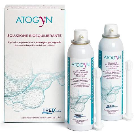 Tred - Atogyn dispositivo igiene vaginale e ripristino ph fisiologico bag on valve 2 pezzi da 125ml