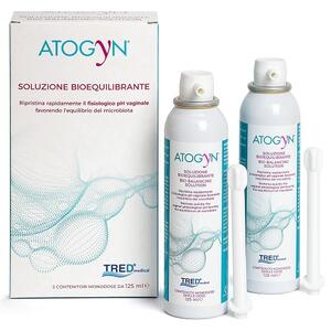 Tred - Atogyn dispositivo igiene vaginale e ripristino ph fisiologico bag on valve 2 pezzi da 125ml