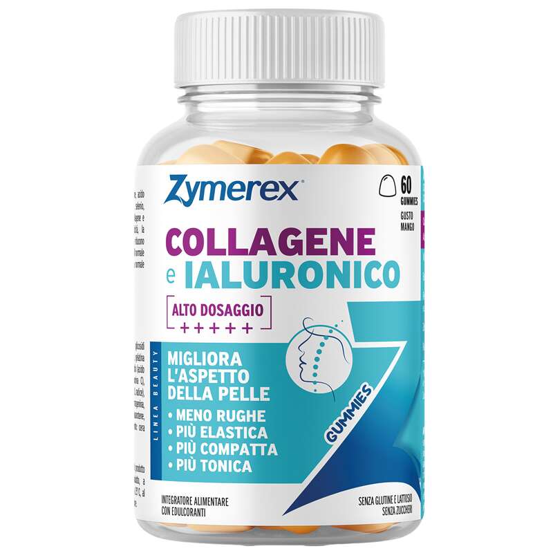 Zymerex - Gum collagene ialuronico 60 gommose