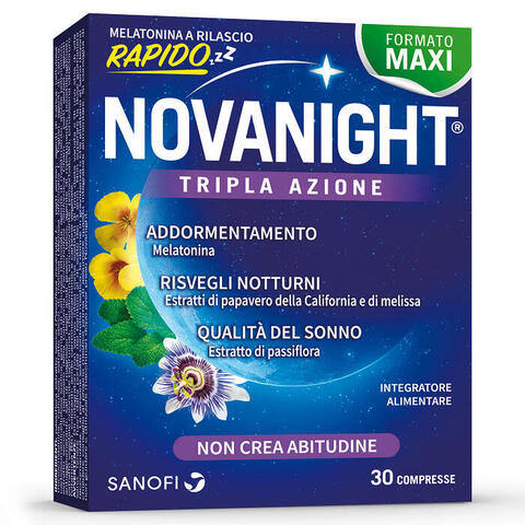 Novanight - 30 compresse rilascio radido new