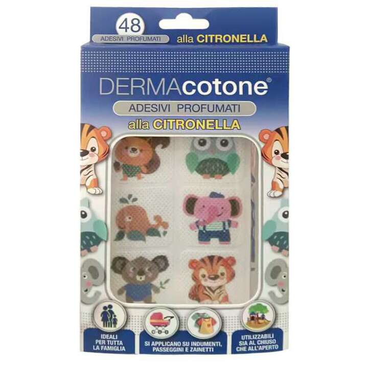 Dermacotone adesivi citronella - 48 pezzi