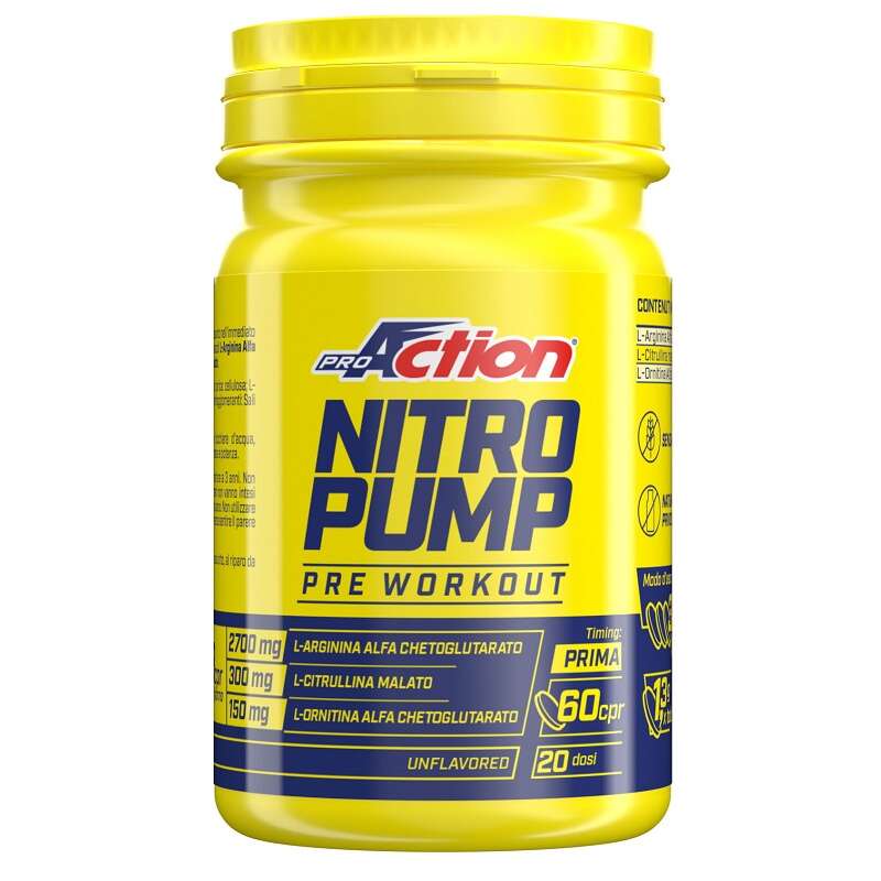Fit nitro pump - Proaction  60 compresse senza glutine