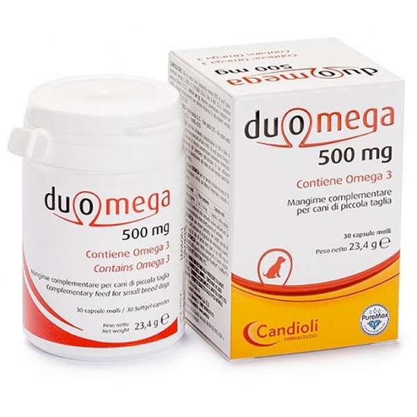 Candioli - Duomega cani piccoli 30 capsule molli 500 mg
