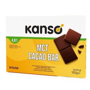Kanso - Mct cacao bar 4 barrette x 25 g