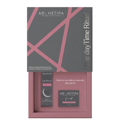 ARCHETIPA - DAYTIME RITUAL 1 FIRST DAYTIME CREAM 50 ML + 1LIP DESIRE BERRY VOLUME 15 ML