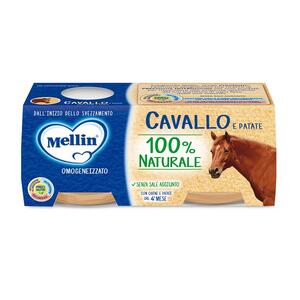 Mellin - Omogeneizzato cavallo e patate 2 x 80 g