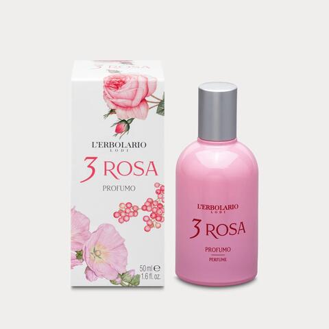 L'erbolario - 3 ROSA ACQUA PROFUMO 50 ML