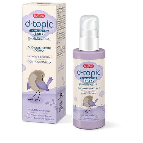 Dtopic dermobiotico baby - D topic dermobiotico baby olio detergente baby corpo 150 ml