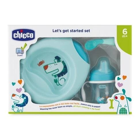 CHICCO - SET PAPPA 6M+ AZZURRO