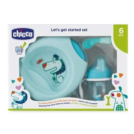 CHICCO - SET PAPPA 6M+ AZZURRO