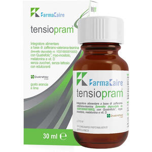 Tensiopram - Gocce 30 ml gusto arancia e lime