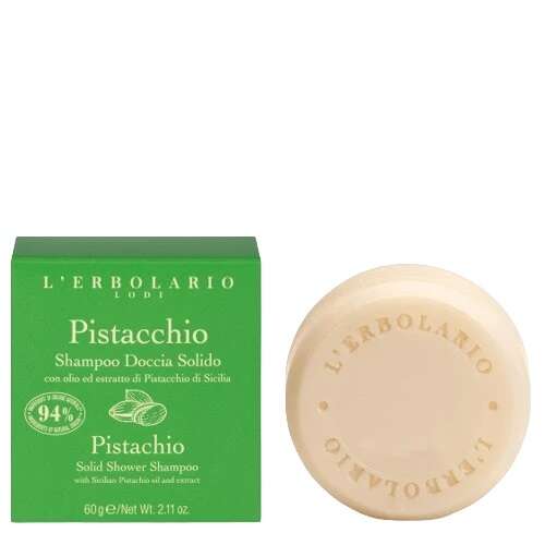 L'erbolario - PISTACCHIO SHAMPOO SOLIDO 60 G