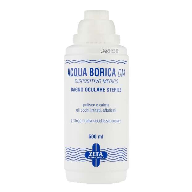 Vitilax - Acqua borica dm bagno oculare sterile 500 ml
