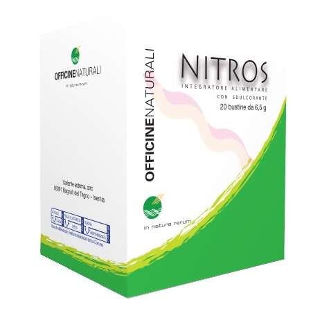 Officine naturali - Nitros 20 bustine da 6,5 g con edulcorante