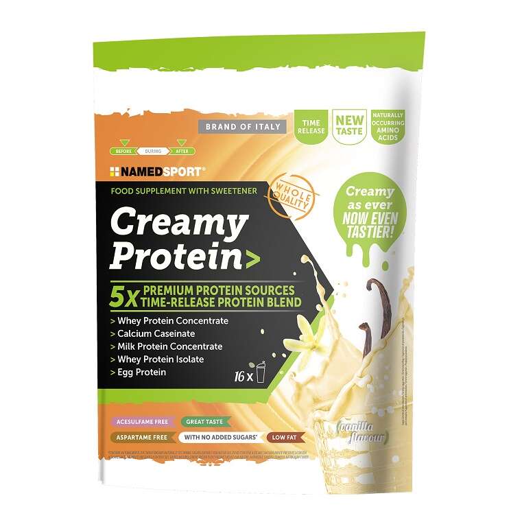 Named - Creamy protein vanilla 500 g con edulcorante