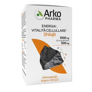 Arkofarm - Arkocapsule shilajit energia-vitalita' cellulare 60 capsule