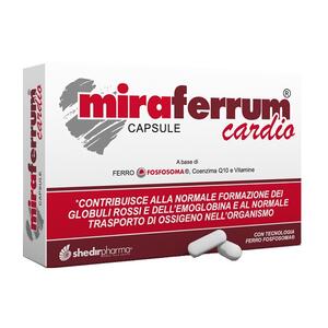 Miraferrum cardio - 30 capsule senza glutine naturalmente privo di lattosio