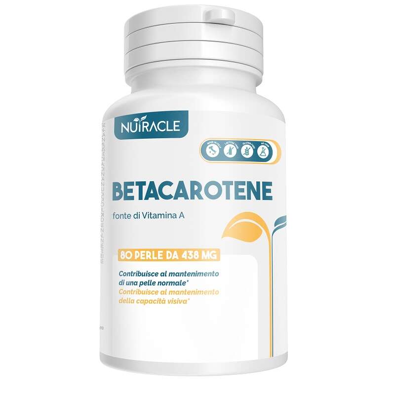 Nutracle - Betacarotene 80 perle da 438 mg