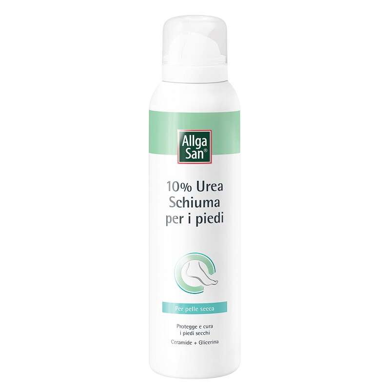 Allga san - Allgasan schiuma piedi 10% urea 150 ml con profumo