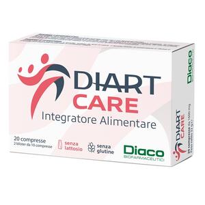 Diart care - 20 compresse senza glutine e lattosio
