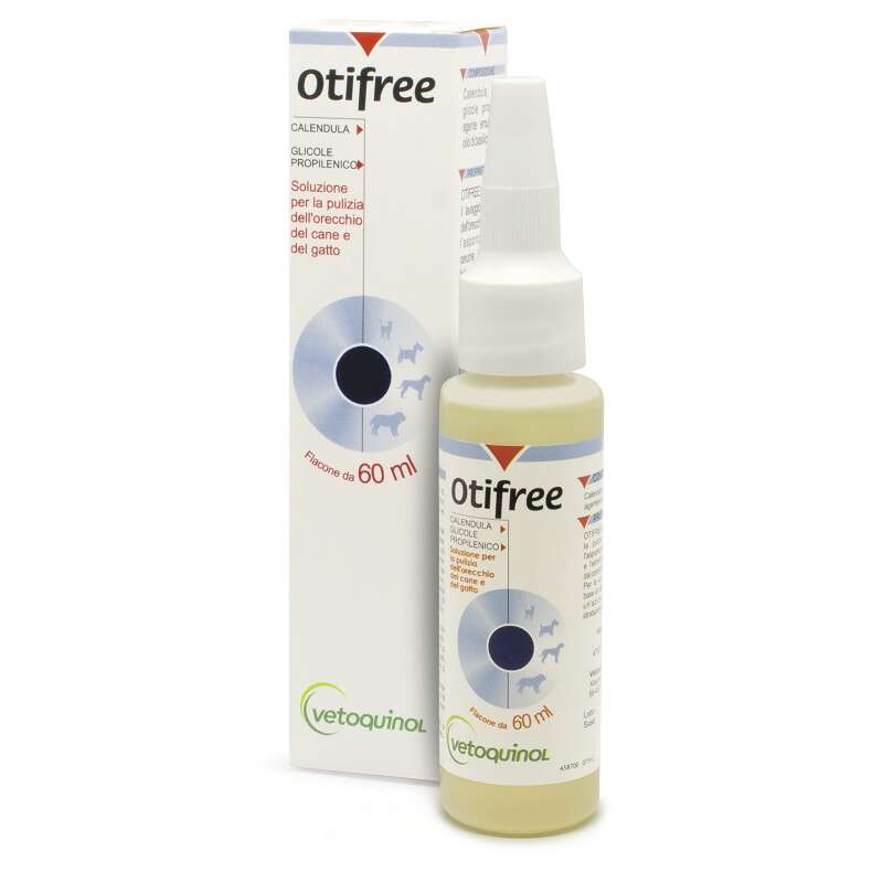 Otifree - Soluzione auricolare cane e gatto 60 ml