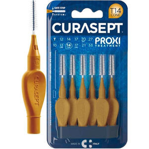 Curasept - Proxi t14 ocra/dark gold 6 pezzi