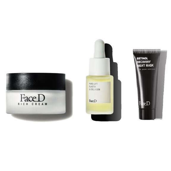 Face d - Rich & lift kit xmas25 1 crema anti eta' instant rich 50 ml + 1 pure lift elastina & collagene 13 ml