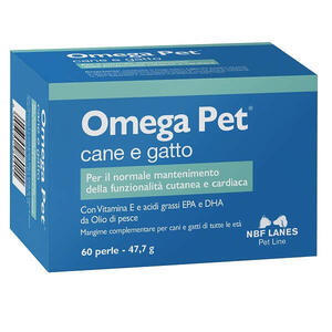 N.b.f. lanes - Omega pet blister 60 perle