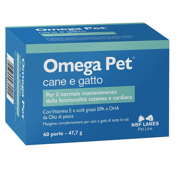N.b.f. lanes - Omega pet blister 60 perle