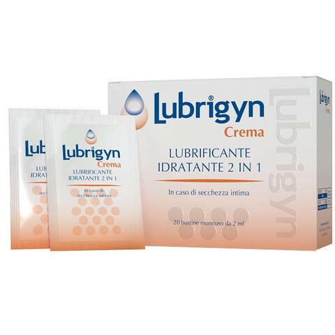 Lubrigyn - Crema vaginale 20 bustine 2 ml