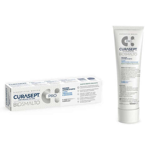 Curasept - Biosmalto mousse carie menta 50 ml