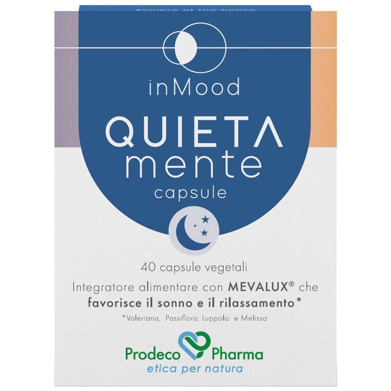 Quieta mente - Inmood quietamente 40 capsule