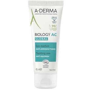 A-derma - Aderma biology ac global trattamento opacizzante anti imperfezioni 40 ml