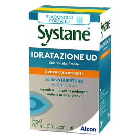Systane - Collirio lubrificante  idratazione ud 30 flaconi da 0,7 ml