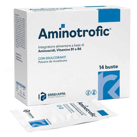 Aminotrofic - 14 buste da 5,5 g con edulcoranti senza glutine senza lattosio