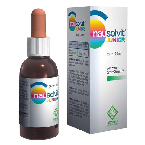 Erbozeta - Nausolvit junior gocce 20 ml