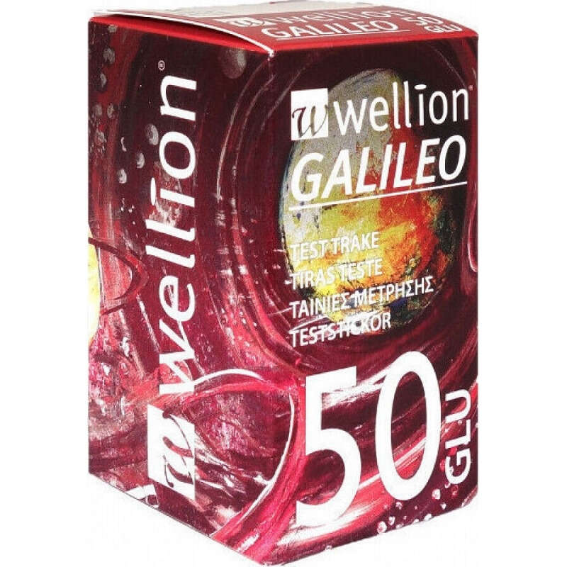 Wellion galileo glucose teststrips - Wellion galileo strips 50 glicemia
