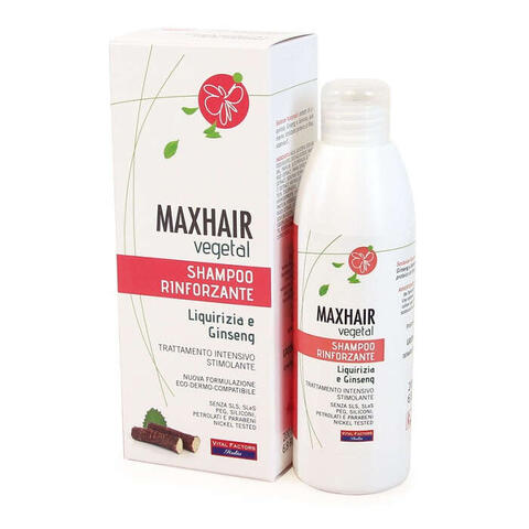 Vital factors - Maxhair vegetal shampoo rinforzante 200 ml